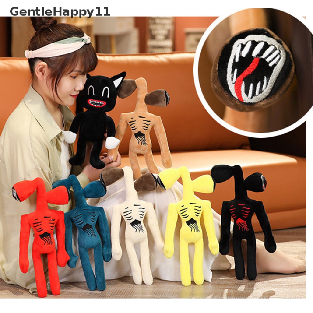 Gentlehappy Mainan Boneka Stuffed Plush Kepala Kucing Sirene Untuk Hadiah Anak