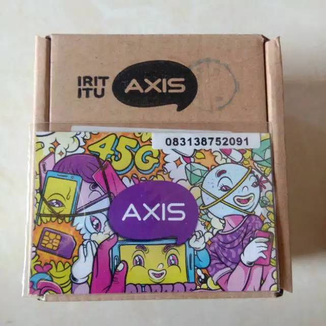 Perdana axis no urut masih segel 1 box