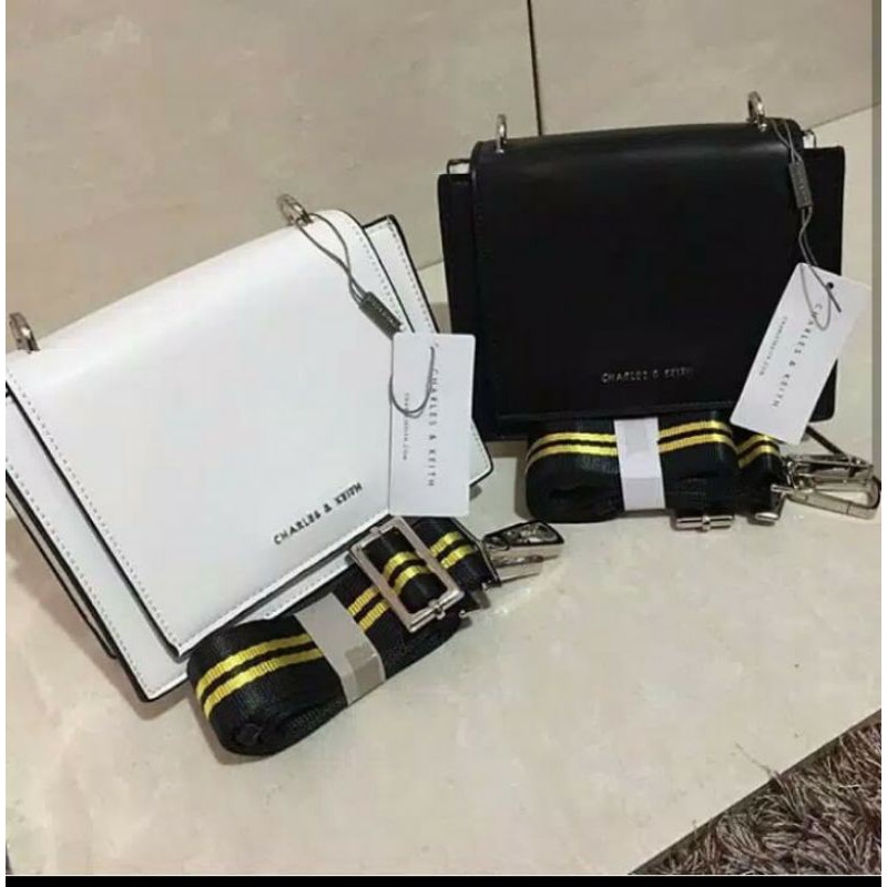 tas wanita CK nylon wanita strap crossbody/tas import branded /tas selempang