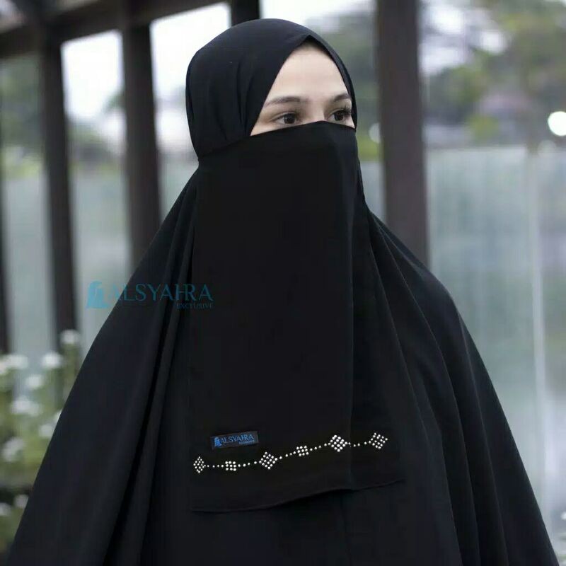 Cadar Tali Alhajr Sifon Jetblack Alsyahra Exclusive