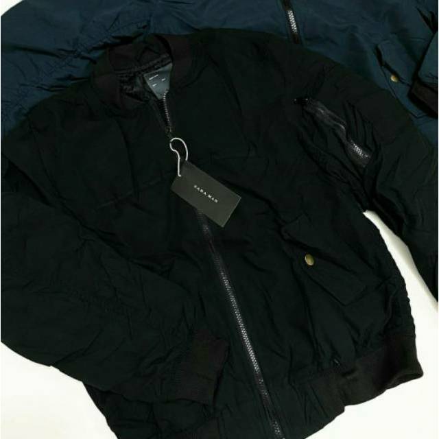 Jaket Boomber Fashion Pria Zara Man Original