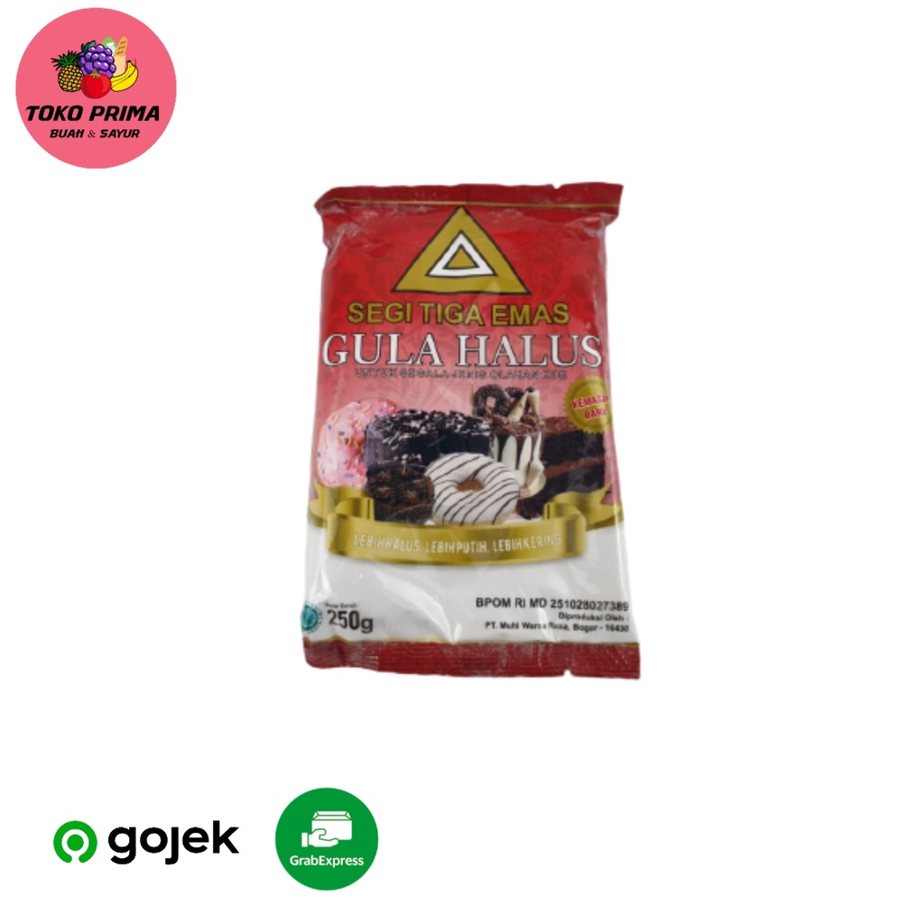 

Gula Halus Segitiga Emas (@250 gram)