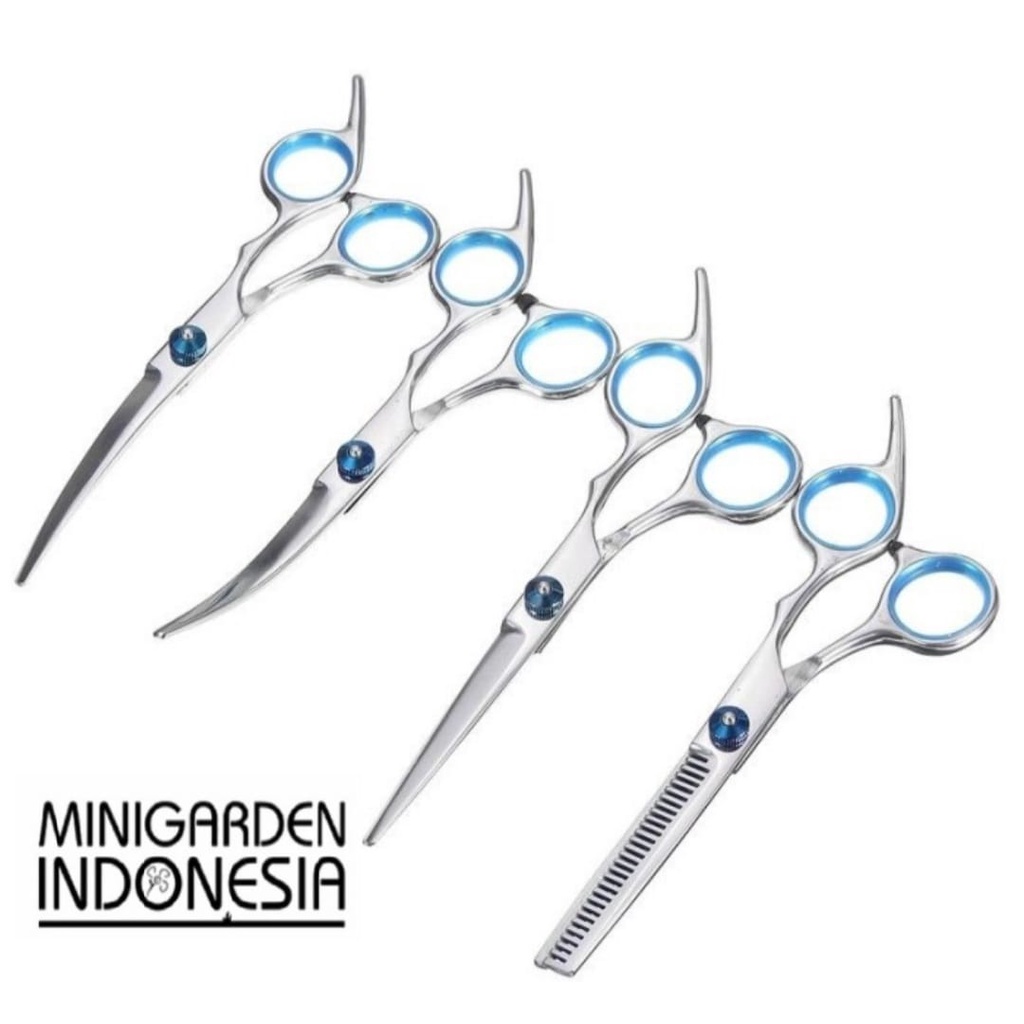 GUNTING GROOMING gunting sisir bulu hewan anjing kucing pet scissors