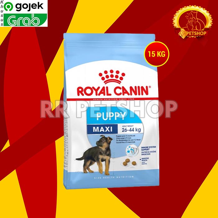 [GOSEND] Makanan Anak Anjing Royal Canin Maxi Puppy 15 kg RC Junior 15 kg