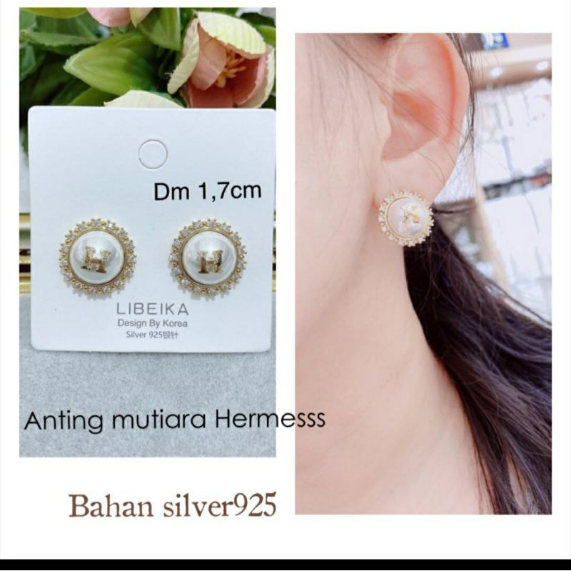 Anting Silver925 Premium Quality Anti karat anti alergi ant-01001