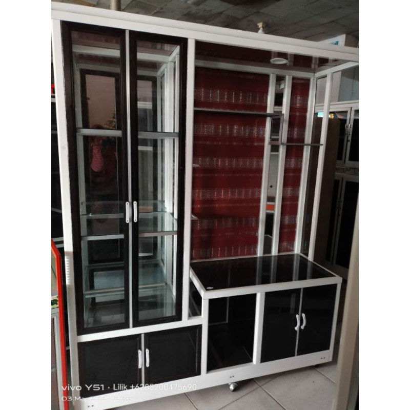 bifet kaca minimalis modern