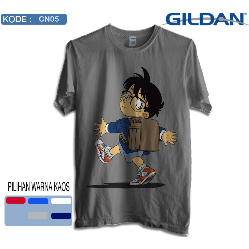 Detektif conan / kaos anime original gildan cn05