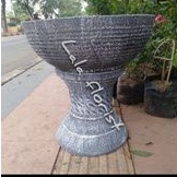 pot teratai 1set 50cm + pilar VIA CARGO /pot semen/ pot teratai + pilar / pot lotus / kolam ikan / p