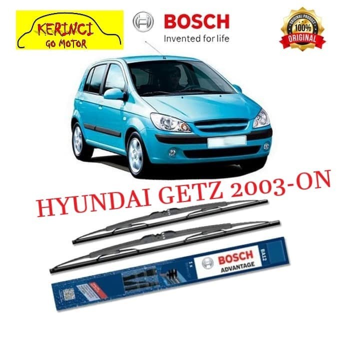 WIPER HYUNDAI GETZ 2003-ON BOSCH ADVANTAGE 22&quot; &amp; 14&quot; SEPASANG