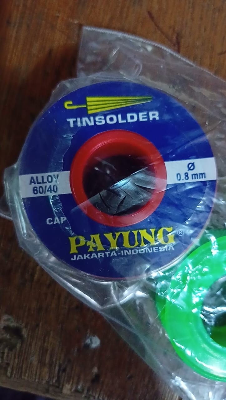 Timah Solder Payung 0,8mm ( Diameter 0,8mm ) 250 Gram