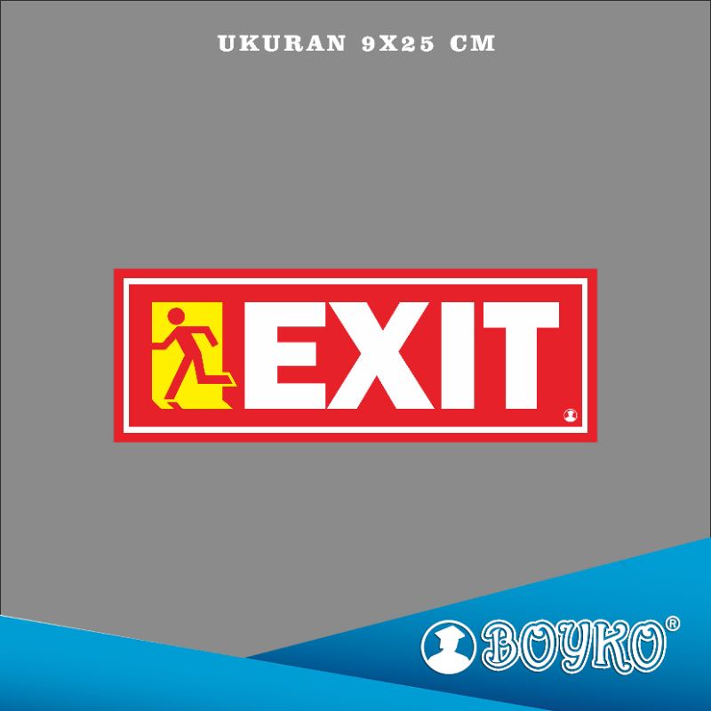 

Acrylic Sign/papan nama/Label Acrylic Exit