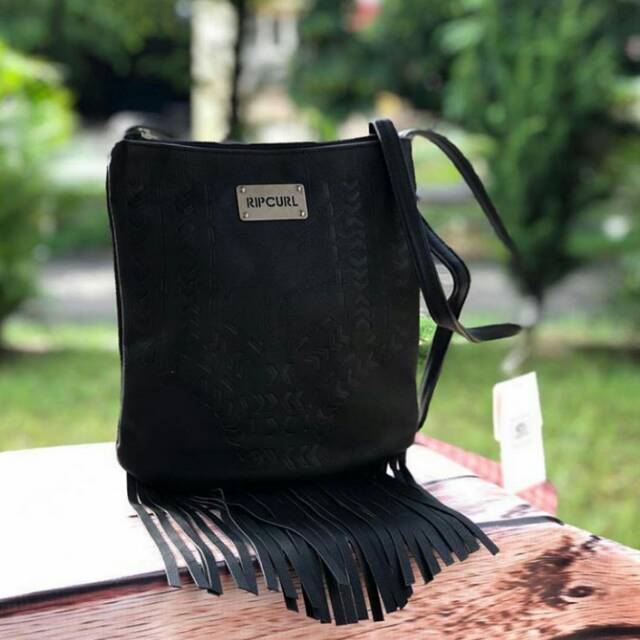 Indie Festival Bag Black - Tas Rip Curl Original - Tas Selempang Original