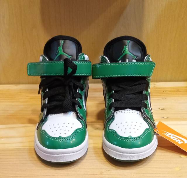 SEPATU JORDAN ANAK MURAH PREMIUM HIGH QUALITY JORDAN KIDS GREEN