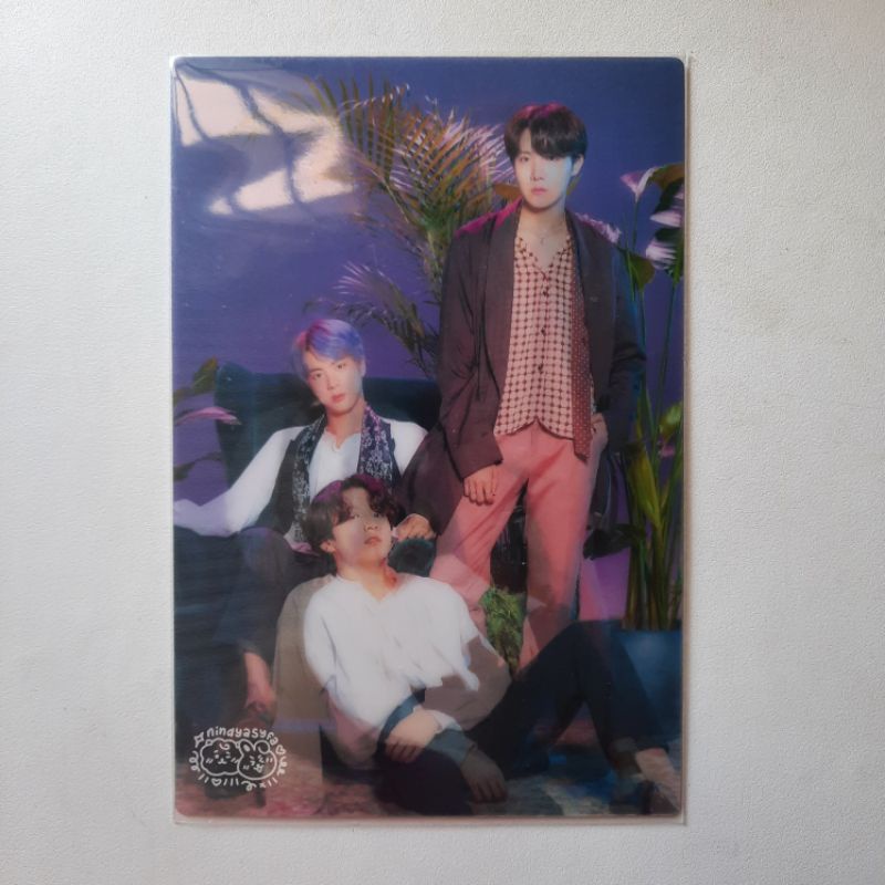 Lenticular lenti Magic Shop Japan Jpn Fanmeeting vol 5 Unit Jungkook Seokjin Jhope