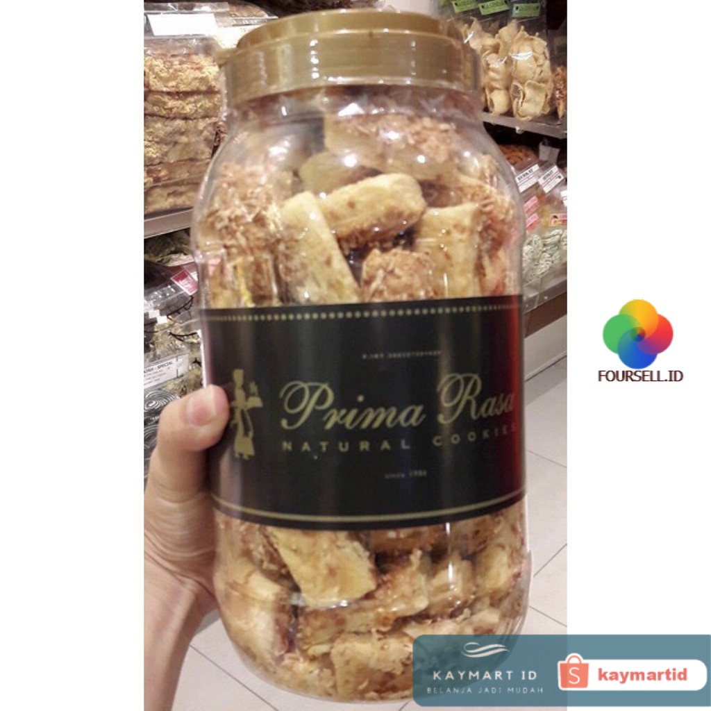 

Prima Rasa - Pastry Almond Kemasan Toples Besar Primarasa Oleh Oleh Bandung