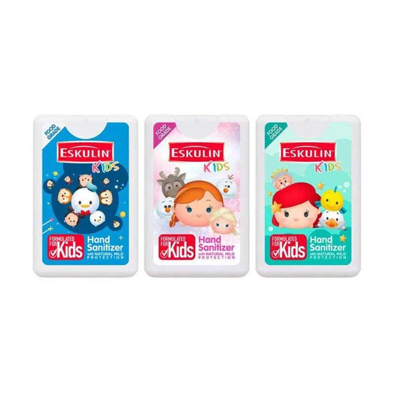 Hand Sanitizer Tsum-Tsum Eskulin Kids Spray 18 ml