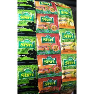 Jual Teh Sisri Minuman Instant Serbuk Aneka Rasa ( 1 Renceng=10Sachet