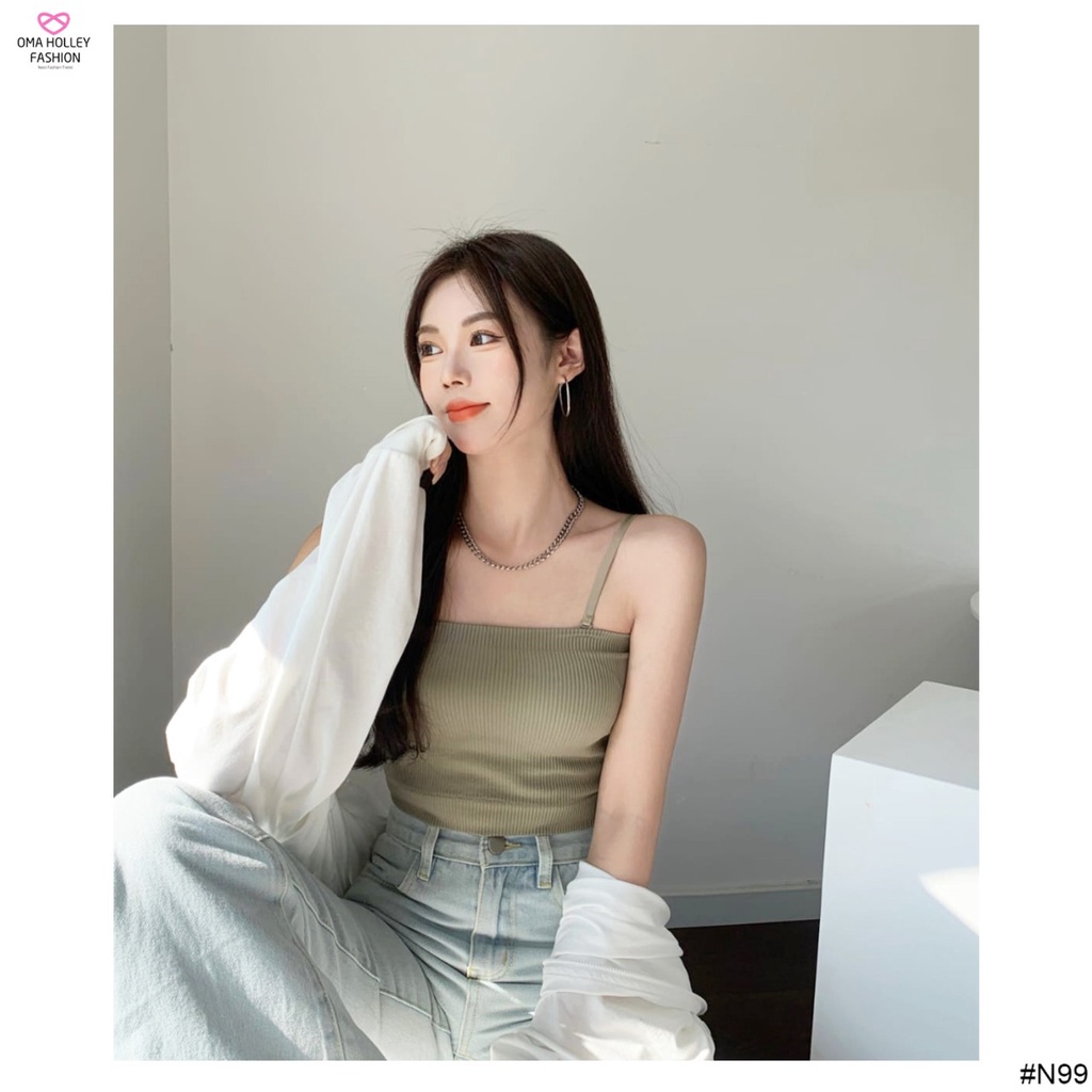 (COD) OH Fashion Jennie Tanktop Bra Kemben Korean Style #N99