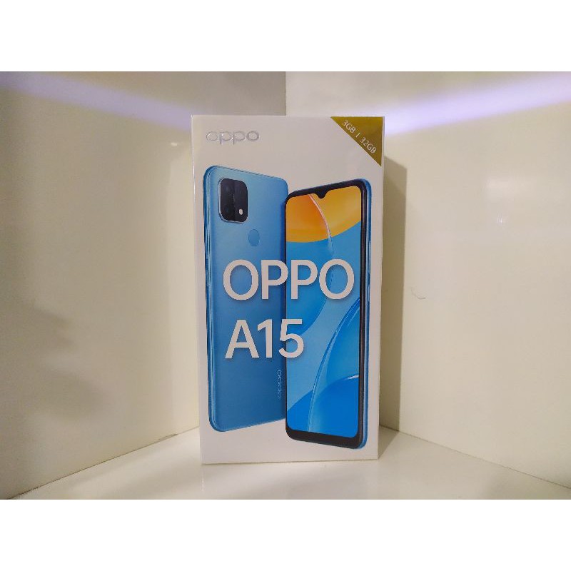 OPPO A15 RAM 3GB/32GB & A15s RAM 4GB/64GB GARANSI RESMI OPPO 1 TAHUN