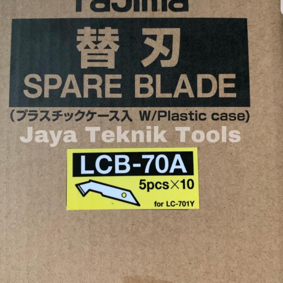 

Terbaik Isi Cutter Acrylic Tajima Plastik LCB70a Pak 5 pcs