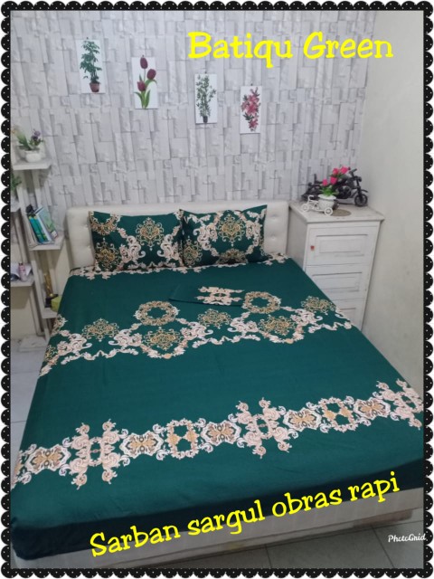 Seprei Motif Bunga Uk 120,160,180,200