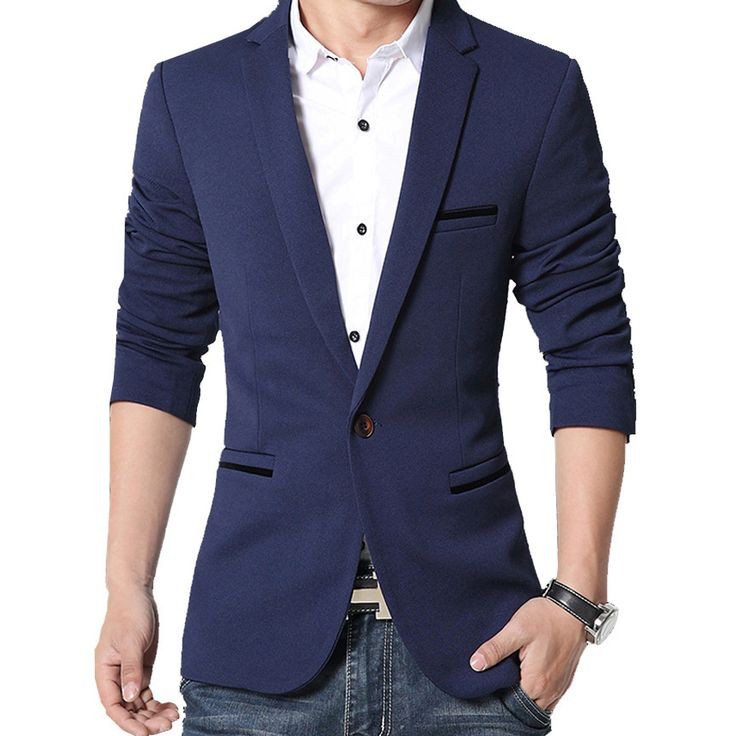 BLAZER SLIMFIT PRIA WARNA NAVY ORLAND ORIGINAL NIKAYU HIGH TWIST - BLAZER COWOK WARNA DONGKER BAHAN TWIST PREMIUM ORIGINAL NIKAYU