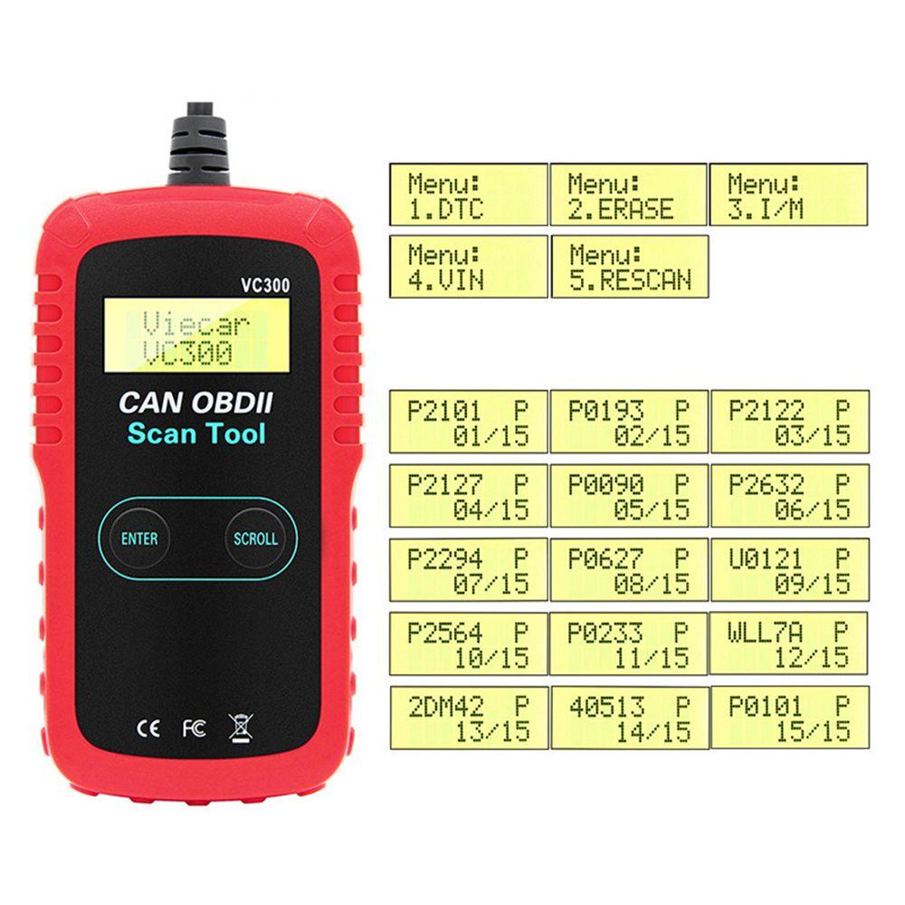 Top Car OBD2 Fault Code Reader 12V Otomotif Code Readers &amp; Scanners Car Tester Untuk Handphone Otomatis