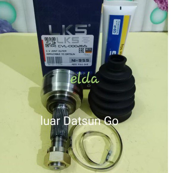 CV.Joint Luar As Roda Depan Luar As Kopel Datsun GO Datsun Panca