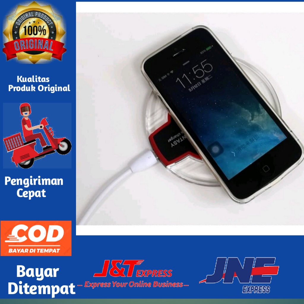 [BISA COD] Wireless charger 100% ORIGINAL