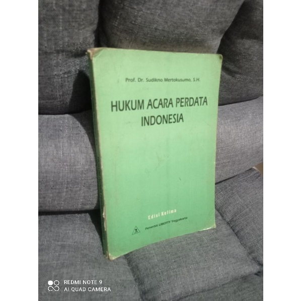 buku hukum acara perdata Indonesia prof sudikno