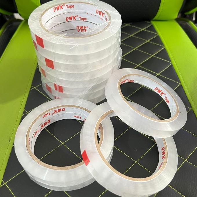 

ISOLASI / SELOTIP KECIL / LAKBAN MURAH 1/2 INCH x 100 YARD / 12 MM