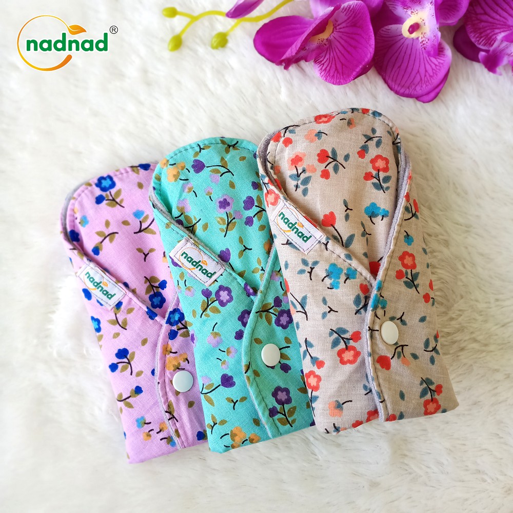 [PROMO] Pembalut Kain Cuci Pakai Ulang Waterproof Anti Bocor Wanita | Menspad Katun Lembut by NADNAD Bergaransi / Night / Day / Panty / Mix