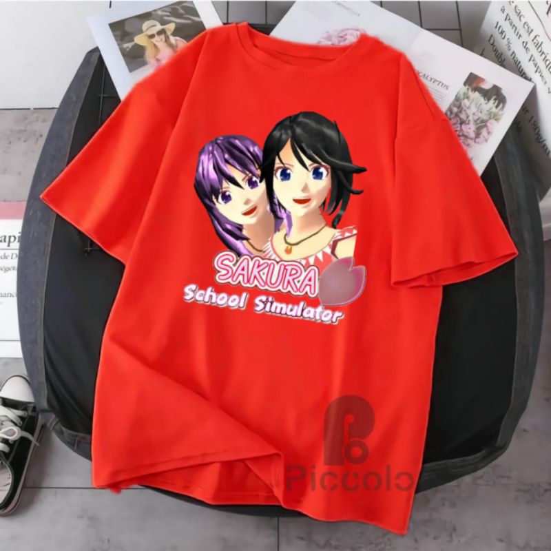 KAOS ANAK SAKURA SCHOOL SIMULATOR BAHAN PREMIUM