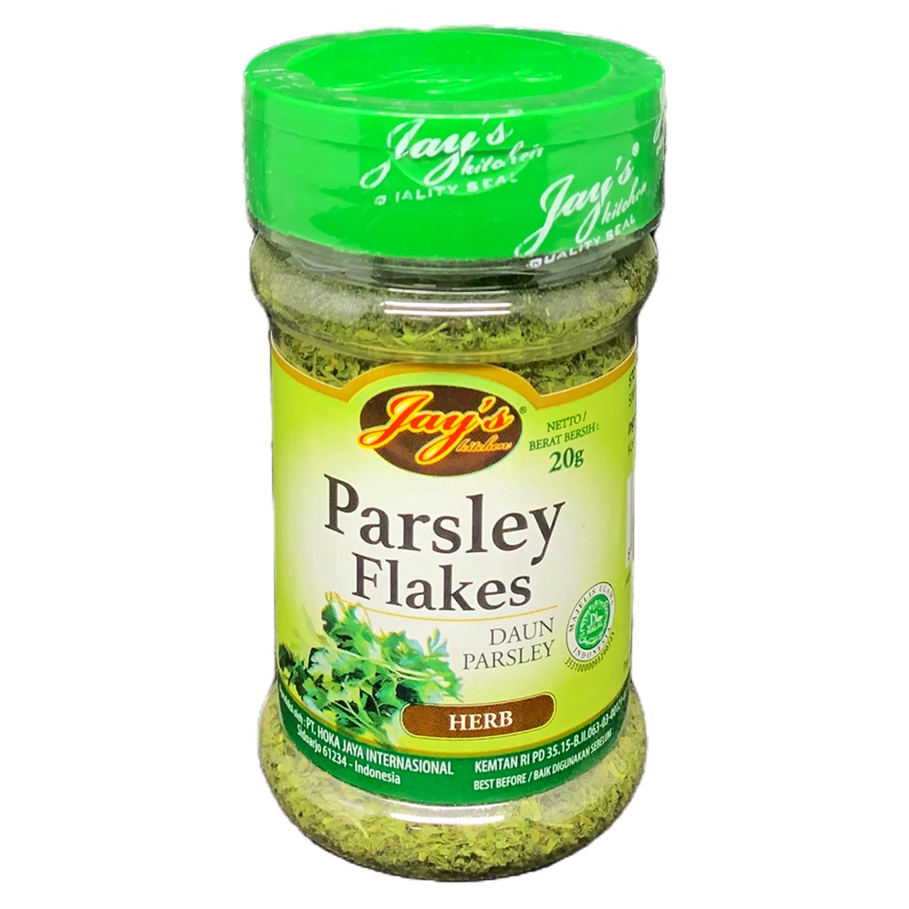 

Jay's Kitchen Herb Parsley Flakes 20g