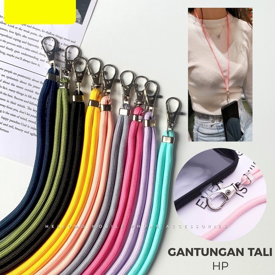 Lanyard Gantungan Hp Sling Kalung Leher Strap Buat Case Handphone