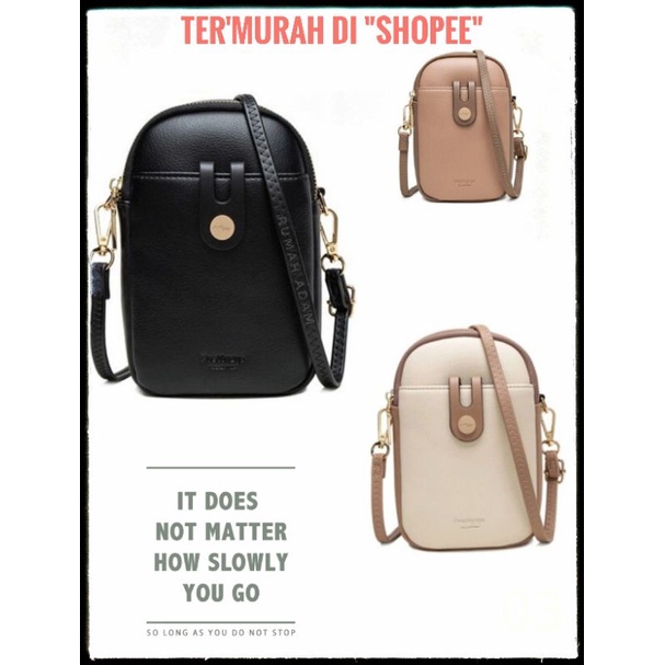 SLING BAG JENNER - Tas Selempang Wanita Terbaru -TAS-DOMPET MURAH-SLINGPHONE