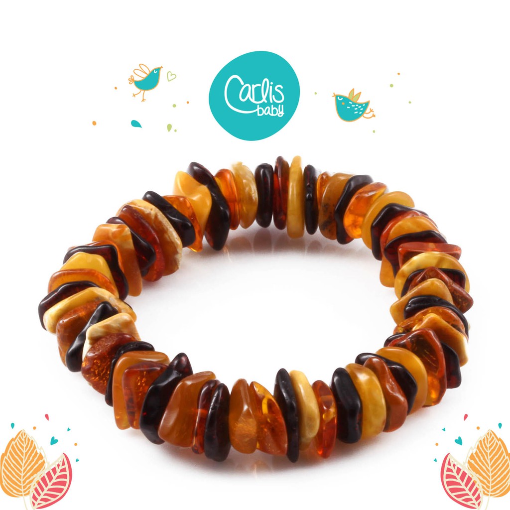 CCE72 Gelang Baltic Amber Dewasa By CARLIS BABY