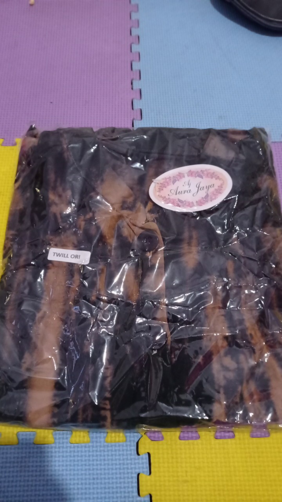 Gamis Kancing Slim Twill Ori By Batik Aura Jaya