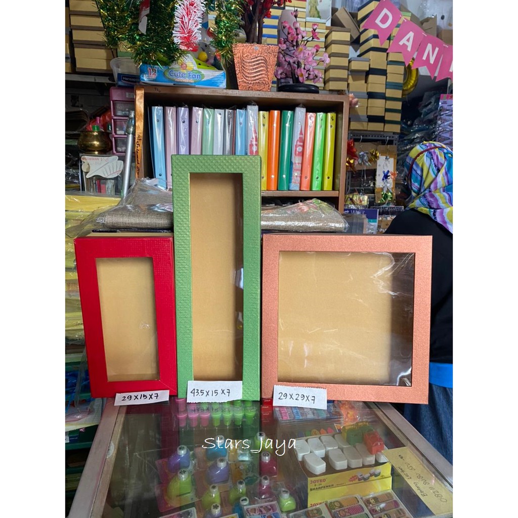 Hard Box / Box Toples Isi 4 / Box Toples Isi 3 / Kotak Kue Kering / Dus Toples isi 2