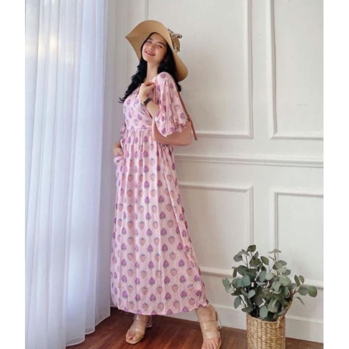 DASTER KIMONO TANGAN TEROMPET BEST SELLER KAREEN DRESS / KIMONO DASTER DASTER BUSUI TALI SAMPING KANAN KIRI DASTER VIRAL