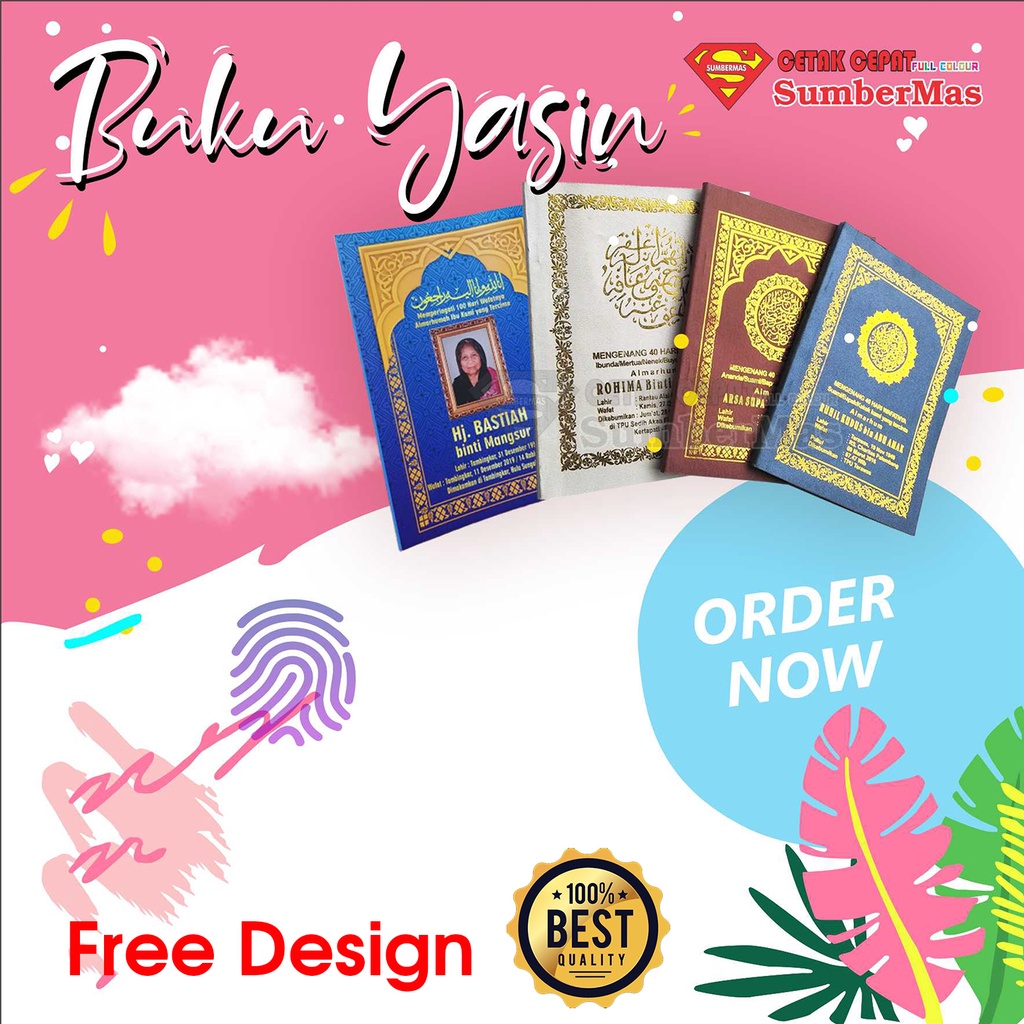 Jual Cetak Buku Yasin Custom Shopee Indonesia