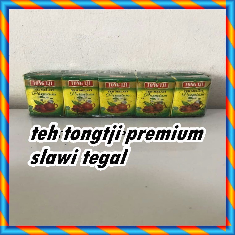 

Teh tongtji premium asli slawi asli tegal 1pcak isi 10 pcs