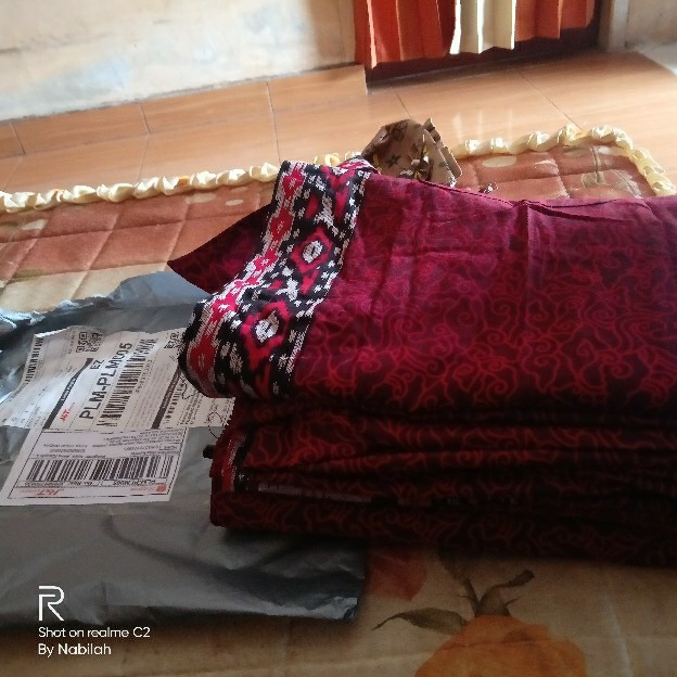 Couple Batik Keluarga || Setelan Couple Batik Ayah Ibu Anak Cewek