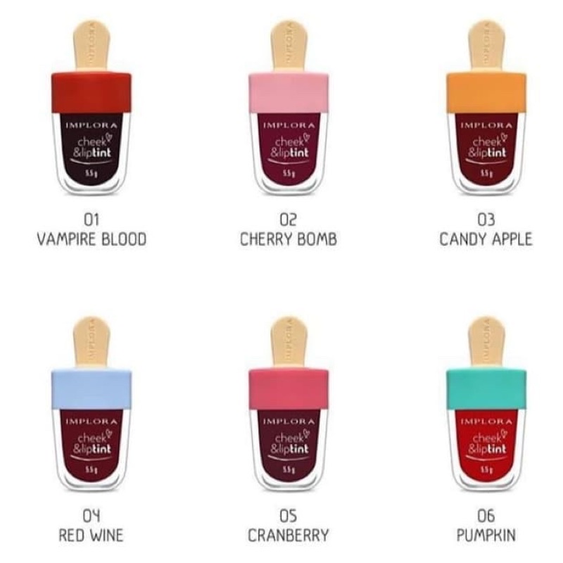 IMPLORA CHEEK & LIP TINT implora lip tint