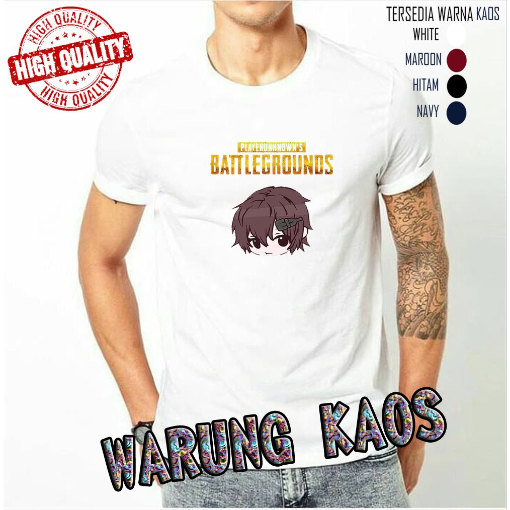Baju Kaos t shirt PUBG  MANCA MILYHYA keren pria wanita DISTRO KAOS PRIA KEREN