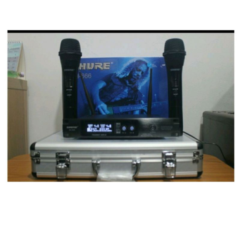 MIC WIRELESS SHURE SH666 MIC WIRELESS SHURE SH 666
