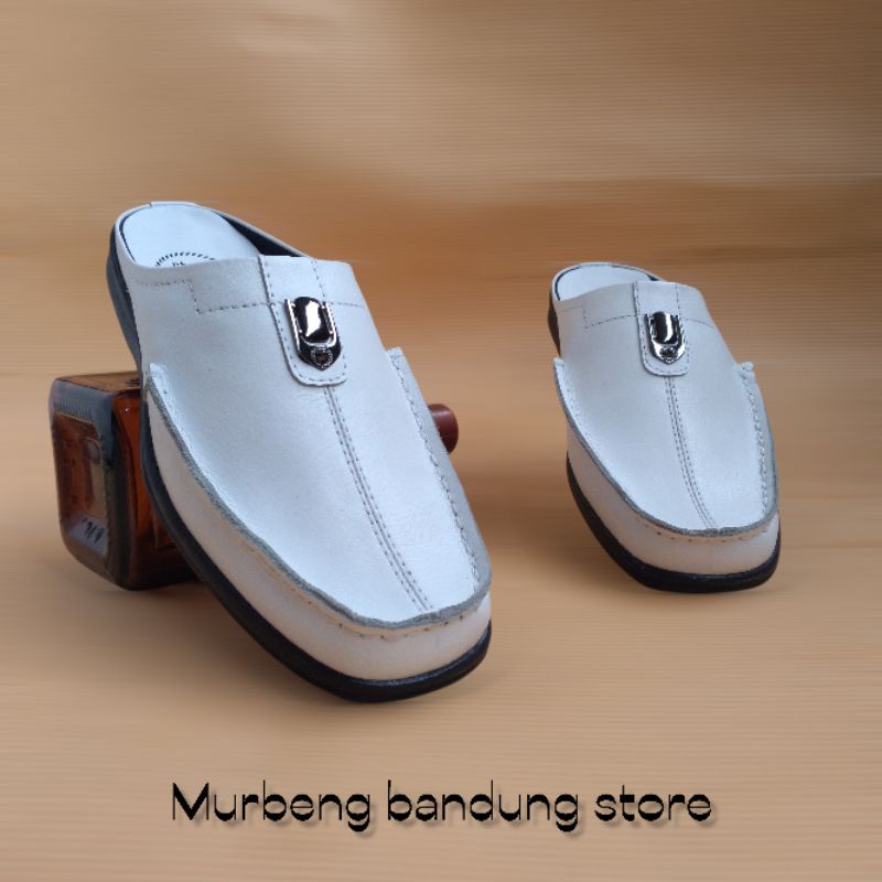 sandal bustong terbaru asli kulit