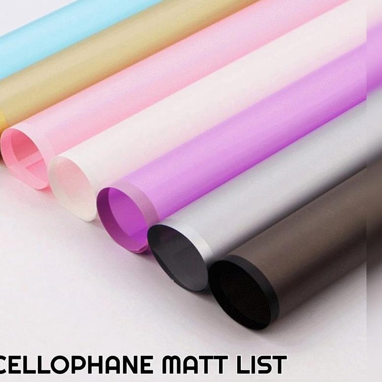 

✾ CHAT TANYA STOCK TERLEBIH DAHULU SEBELUM MEMESAN / FLOWER WRAPPING PAPER MATT LIST / KERTAS BUKET