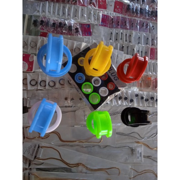anting ear plug plong untuk sumbat daun telinga
