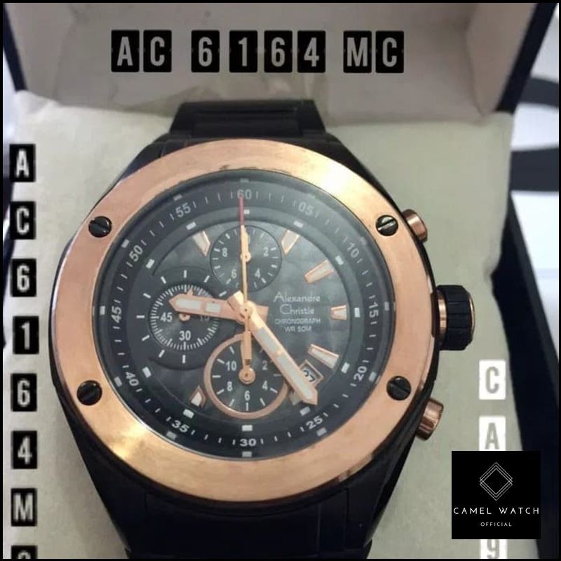 Terlaris jam tangan ALEXANDRE CRISTIE AC6164 Mc cal92 Original